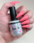 Lac It! – All Mine | Vernis gel corail rosé vibrant