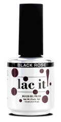 Vernis Gel Lac It! Black Rose
